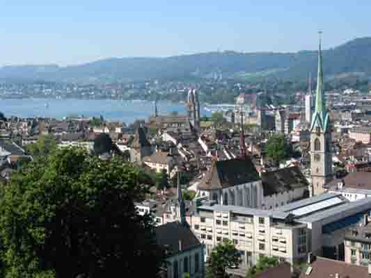 Zurich from the E.T.H.